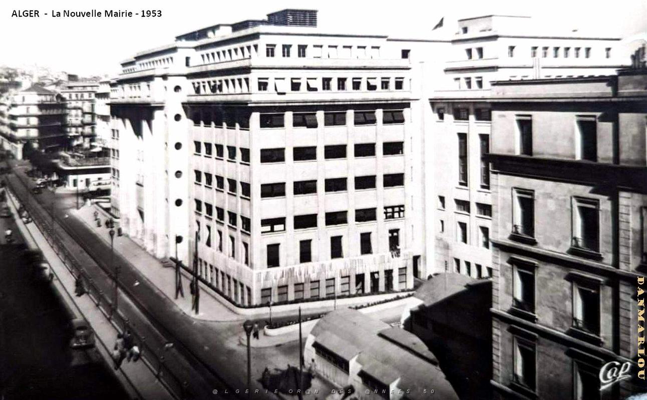 Alger - Mairie Nouvelle - 1953.jpg